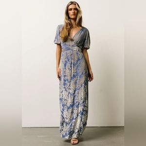Baltic Born Leslie Velvet Maxi Dress
